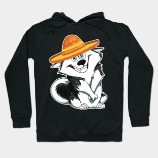 Cute dog alaska mexico cinco de mayo Hoodie